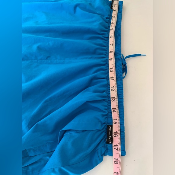 Adidas Athletic Mens Shorts 35W Primeblue Saturday 7" Inseam Sharp Blue Parley - Picture 10 of 13
